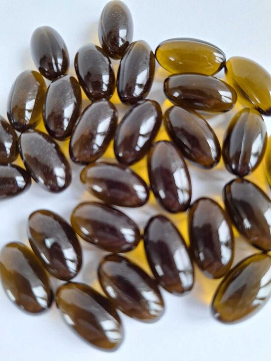 CannaMama CBD/MCT pilno spektro kapsulės 500vnt po 25mg kapsulėje (viso 12500mg)